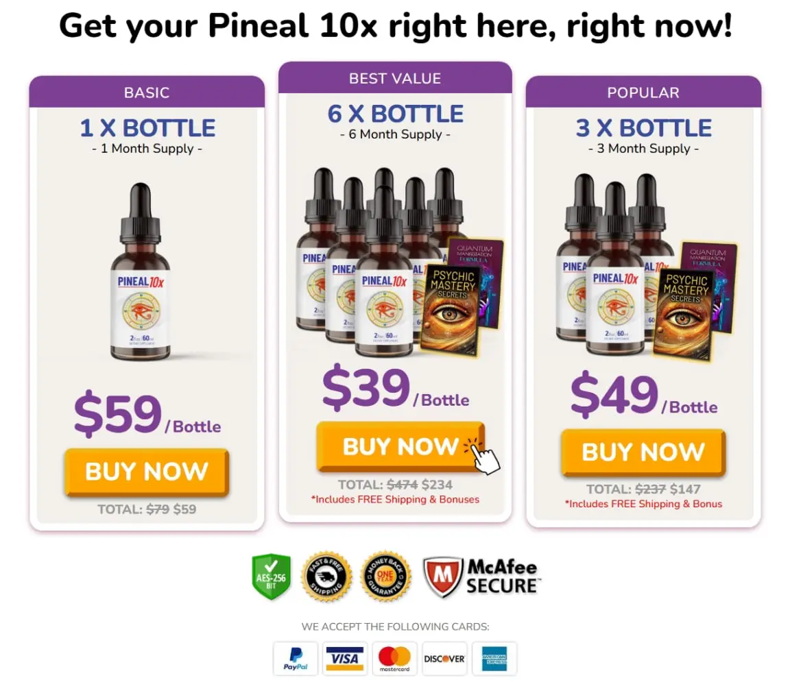 Pineal 10x Discounted Offer